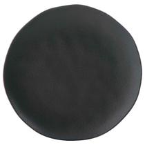Prato Raso Orgânico Preto Matte Brasil 26,5 cm