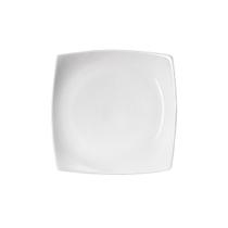 Prato Raso Oriental Branco Porcelana Germer 27cm