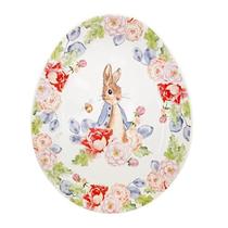 Prato Raso Oval Coelho Peter Rabbit Luiz Salvador 6Uni