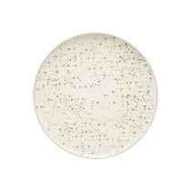 Prato Raso Oxford Flat Chuvisco 26 cm em Cerâmica Decorada