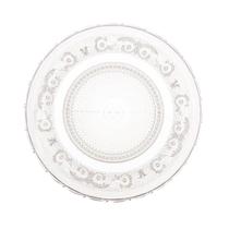 Prato Raso para Bolo Lyor Angel de Vidro 30cm x 30cm x 2,5cm
