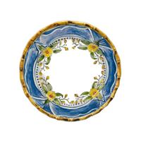 Prato Raso Parrot Paradise Flores 27,5 cm - Maison Blanche Prato Raso Parrot Paradise Flores 27,5 cm - Maison Blanche