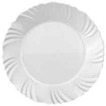 Prato Raso Pétala Opaline Nadir Branco 1 Unidade