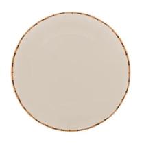 Prato Raso Porcelana Bambu 27,5cm Mesa Casa Lyor - Unidade Prato Raso Porcelana Bambu 27,5cm Mesa Casa Lyor - Unidade