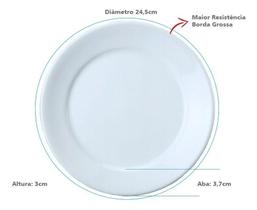 Prato Raso Porcelana Convencional Bar Hotel Germer Prato Raso Porcelana Convencional Bar Hotel Germer