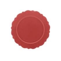 Prato Raso Porcelana Fancy Wolff Rose - 27cm