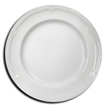 Prato Raso Redondo Branco Premium de Melamina 26,5cm Leve Resistente - Bestfer