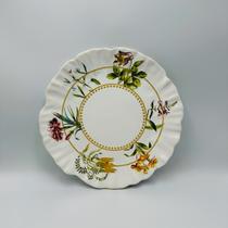 Prato Raso Royal Bloom 27,5 cm - Maison Blanche Prato Raso Royal Bloom 27,5 cm - Maison Blanche