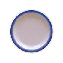 Prato Raso Rústico Azul em Porcelana 28 cm Tramontina