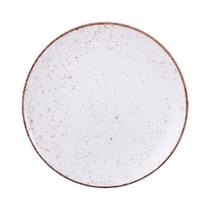 Prato Raso Rústico Grande 28cm Porcelana Decorada Tramontina