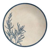 Prato Raso Spices Cerâmica Faiança 29cm Ref.7570201B Alleanza Cerâmica