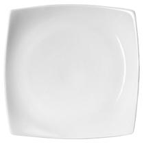 Prato Raso Square Quadrado Germer de Porcelana 27x27 cm Prato Raso Square Quadrado Germer de Porcelana 27x27 cm