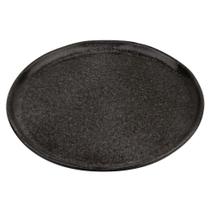 Prato Raso Stoneware Black Sand - PORTO BRASIL