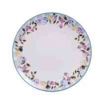 Prato Raso Tramontina Aura Porcelana Decorada 25cm Prato Raso Tramontina Aura Porcelana Decorada 25cm