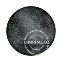 Prato Raso Tramontina Churrasco Carbon em Porcelana Decorada 25 cm