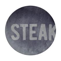 Prato Raso Tramontina Churrasco Stone em Porcelana Decorada 28 cm