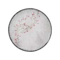 Prato Raso Tramontina Floralis Porcelana Decorada 25cm Prato Raso Tramontina Floralis Porcelana Decorada 25cm