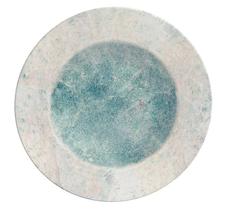 Prato raso tramontina fluorita em porcelana decorada 28 cm
