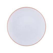 Prato Raso Tramontina Jeri Mocha Em Porcelana 27 Cm Tramontina