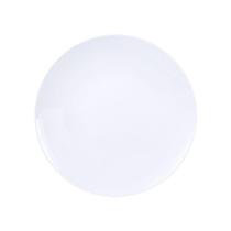 Prato Raso Tramontina Leonora Em Porcelana Branca 25 Cm Prato Raso Tramontina Leonora Em Porcelana Branca 25 Cm
