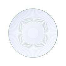 Prato Raso Tramontina Lineare em Porcelana Decorada 25 cm Prato Raso Tramontina Lineare em Porcelana Decorada 25 cm