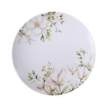 Prato Raso Tramontina Magnólia Em Porcelana Decorada 28 Cm Prato Raso Tramontina Magnólia Em Porcelana Decorada 28 Cm