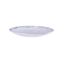 Prato Raso Tramontina Maragogi em Porcelana Decorada 25 cm