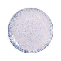 Prato Raso Tramontina Maragogi Porcelana Decorada 28cm Prato Raso Tramontina Maragogi Porcelana Decorada 28cm