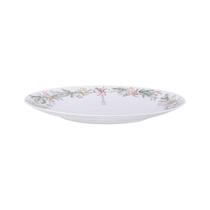 Prato Raso Tramontina Noite Feliz Em Porcelana Decorada 28 Cm