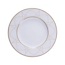 Prato Raso Tramontina Solaris 28 Cm Em Porcelana Decorada Prato Raso Tramontina Solaris 28 Cm Em Porcelana Decorada