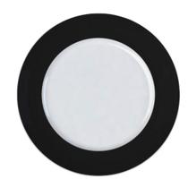 Prato Raso Versa Preto 27,5cm 6un Porcelana Germer Prato Raso Versa Preto 27,5cm 6un Porcelana Germer