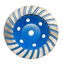 Prato/Rebolo Desbaste Diamantado Segmentado Rosca M14 - Azul - PYRAMID