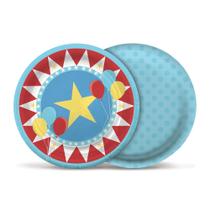 Prato Redondo Circus 18cm 8un 23310058 Oportunidade