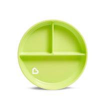 Prato redondo com ventosa - verde - munchkin