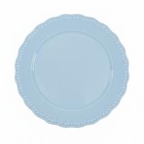 PRATO REDONDO RASO PORCELANA AZUL 27cm CROMUS PRATO REDONDO RASO PORCELANA AZUL 27cm CROMUS