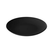 Prato Redondo Refeição Ø 25cm 10570/0008 Preto - Coza