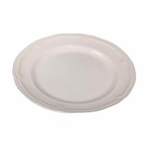 Prato Redondo Sobremesa Branco de Melamina Premium 20,5cm Leve Resistente - Bestfer Prato Redondo Sobremesa Branco de Melamina Premium 20,5cm Leve Resistente - Bestfer