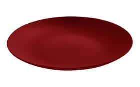 Prato Refeição Coza Cozy 25,7 x 25,7 x 3 cm Vermelho Bold