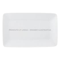 Prato Retangular 31cm Porcelana Schmidt 2 LINHA
