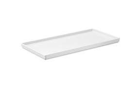 Prato Retangular Coza Uno 27 x 13 x 1,5 cm Branco