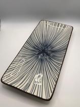 PRATO RETANGULAR DE PORCELANA KOJI 25x12cm-WOLFF PRATO RETANGULAR DE PORCELANA KOJI 25x12cm-WOLFF