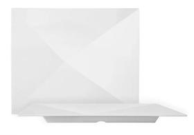 Prato retangular diamond melanina 32,5x26,5x2,3cm gx5447