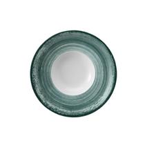Prato Risoto 21cm Porcelana Schmidt - Dec. Esfera Verde 2418