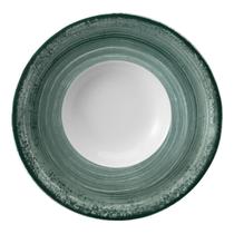 Prato Risoto 27cm Porcelana Schmidt - Dec. Esfera Verde 2418