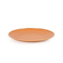 Prato rustic 21cm melamina 100% prof. - terracota Prato rustic 21cm melamina 100% prof. - terracota