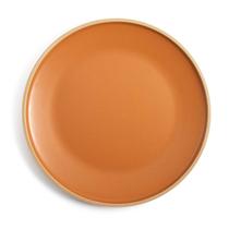 Prato Rustic 26,5cm Terracota 100% Melamina Gourmet Mix