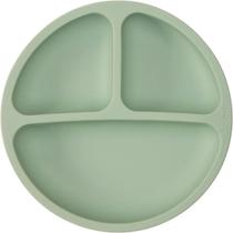 Prato Silicone Bebe Com Ventosa Verde Buba Prato Silicone Bebe Com Ventosa Verde Buba