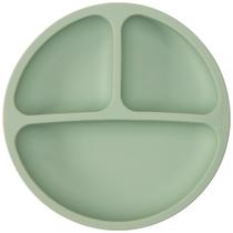 Prato silicone com ventosa buba 15630 verde