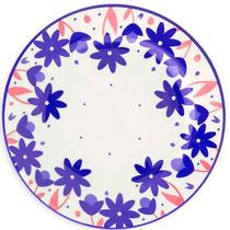 Prato Sobremesa 18cm Donna Sossego Porcelana 135745 - Biona