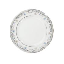 Prato Sobremesa 19cm Porcelana Schmidt - Dec. Saint Germain 2210